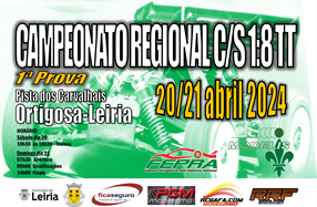 1ª Prova Campeonato Regional Centro/Sul 1/8 TT (A e B)